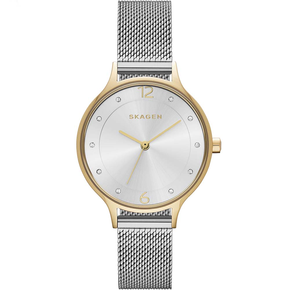 Skagen SKW2340 'Anita' Stainless Steel Mesh Ladies Watch