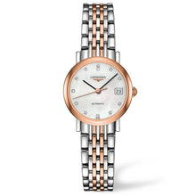 Load image into Gallery viewer, Longines Elegant Collection L43095877 Diamond Set Stainless Steel Womens Watch