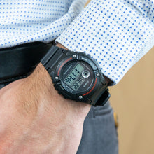 Load image into Gallery viewer, Casio Digital Alarm W216H-1A Unisex watch