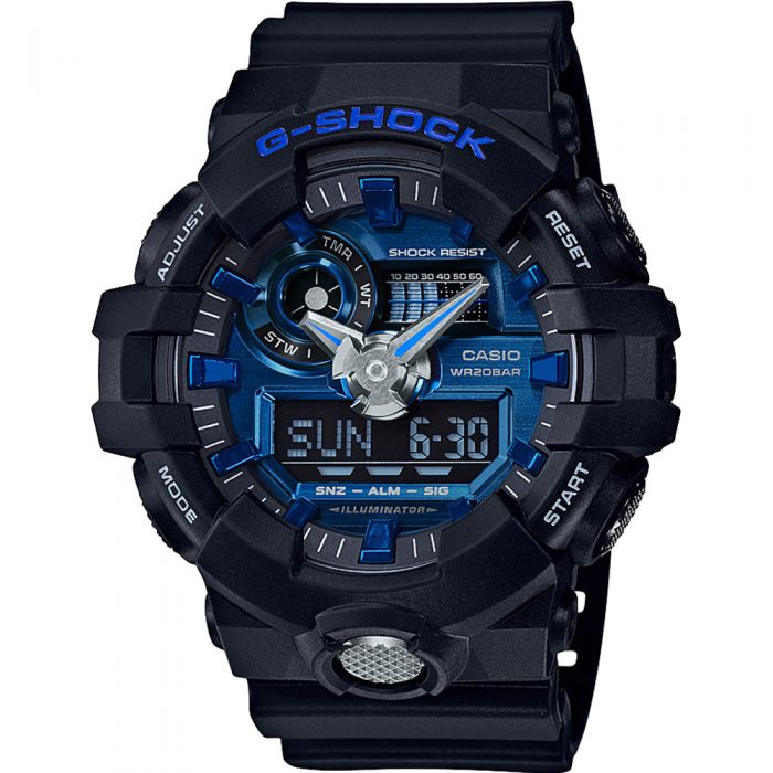 Casio G-Shock GA710-1A2 Black Mens Watch