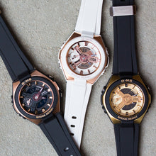 Load image into Gallery viewer, Baby G MSG400G-1A1 Black And Rose Ladies Watch