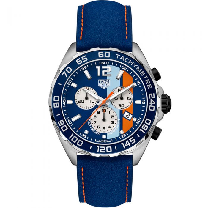 TAG Heuer Formula 1 Special Edition Gulf CAZ101N.FC8243 Chronograph Mens Watch