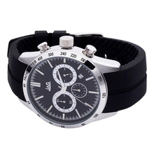 Load image into Gallery viewer, Jag Max J2168 Multi-Function Black Silicone Mens Watch
