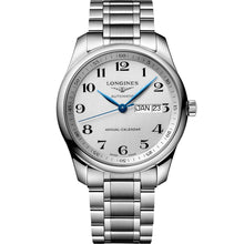 Load image into Gallery viewer, Longines Master Collection L29104786 Silver Stainless Steel Mens Watch