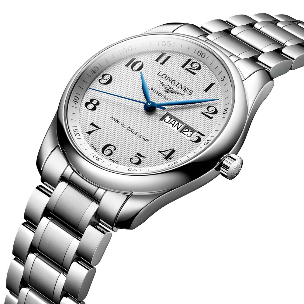 Longines Master Collection L29104786 Silver Stainless Steel Mens Watch