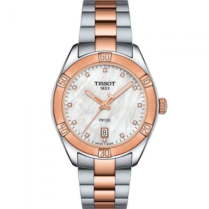 Tissot PR100 Sport Chic T1019102211600 Stainless Steel Womens Watch