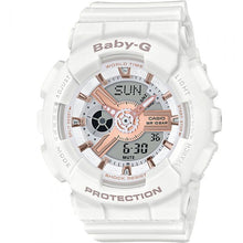 Load image into Gallery viewer, Baby-G  BA11OXRG-7A White Resin Womens Watch