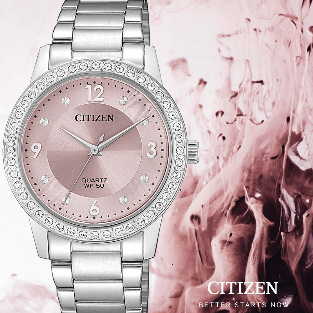 Citizen EL3090-81X Silver Stainless Steel Womens Watch