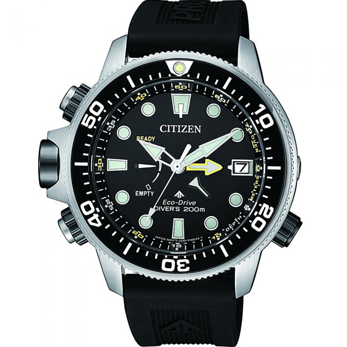 Citizen Eco Drive Promaster BN2036-14E Black Rubber Mens Watch