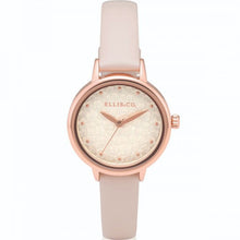 Load image into Gallery viewer, Ellis &amp; Co Daisy Nude Leather Womens Watch