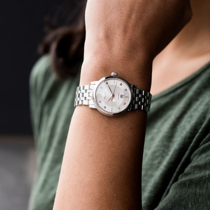 Tissot diamond watch best sale mens