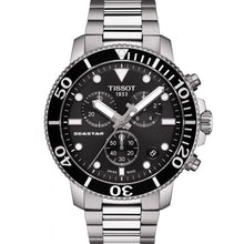 Load image into Gallery viewer, Tissot SEASTAR T1204171105100 Chronograph Stainless Steel Mens Watch