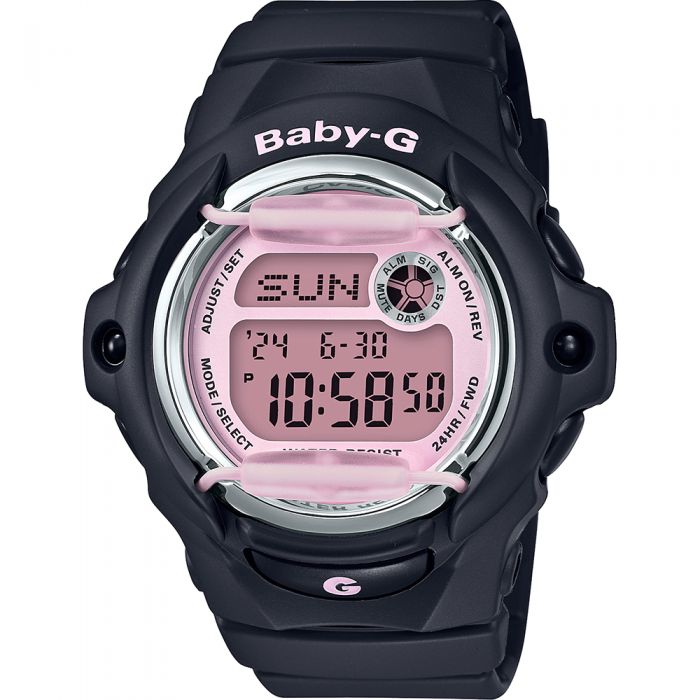 Baby-G BG169M-1D Black Resin Womens Watch