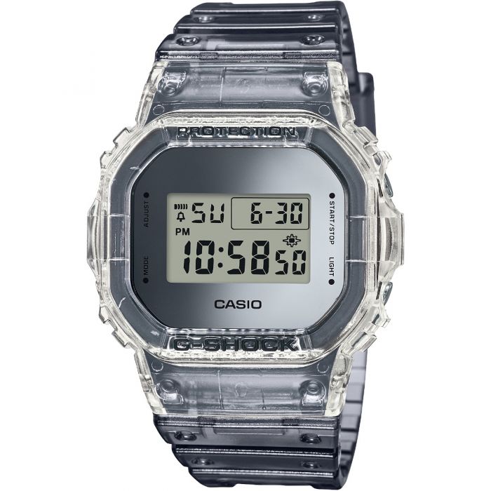G-Shock DW-5600SK-1DR Clear Resin Mens Watch
