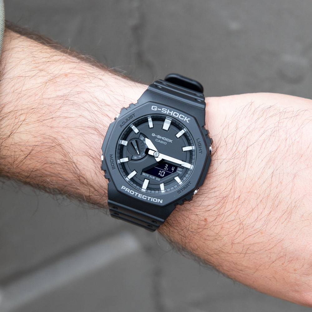 G-Shock GA2100-1A Black 'CasiOak' Watch