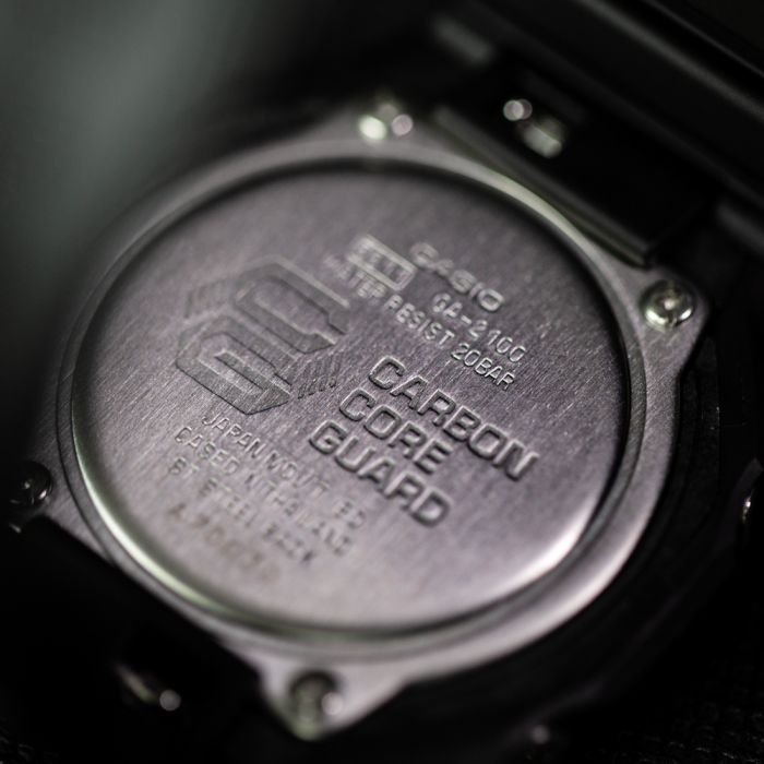 Casio G-Shock 'Oak' Carbon Core Guard GA2100-1A1 Mens Watch