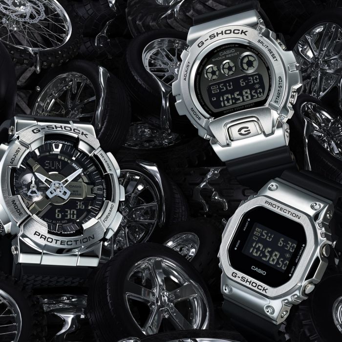 Casio G-Shock GM-5600-1DR Black Resin Mens Watch