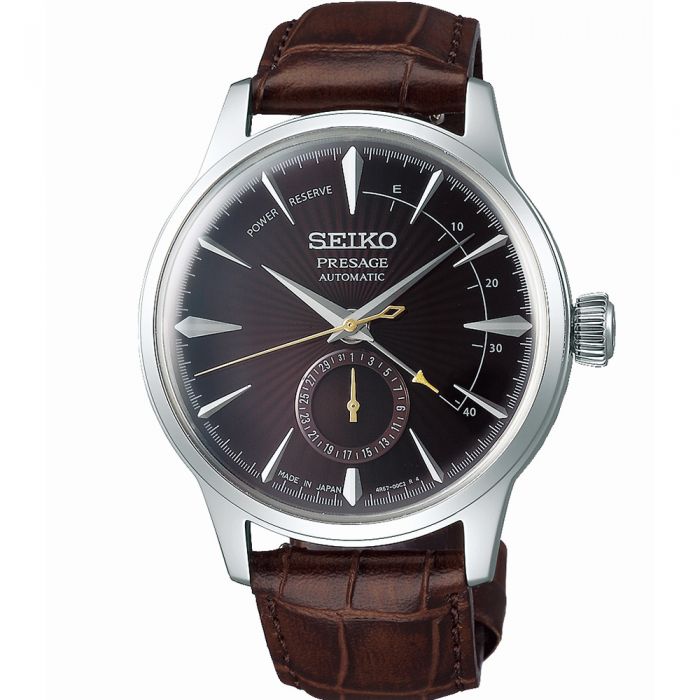 Seiko Presage SSA393J Cocktail Time Leather Mens Watch