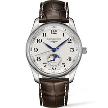 Load image into Gallery viewer, Longines The Master Collection L29094783 Brown Leather Mens Watch