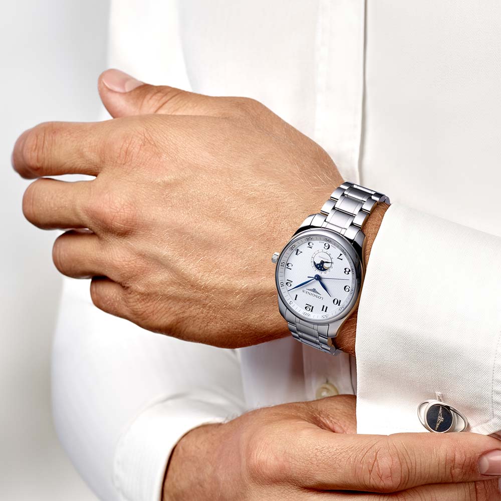 Longines The Master Collection L29094786 Silver Stainless Steel