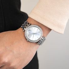 Load image into Gallery viewer, Ellis &amp; Co Skye Silver Tone Stainless Steel Womens Watch