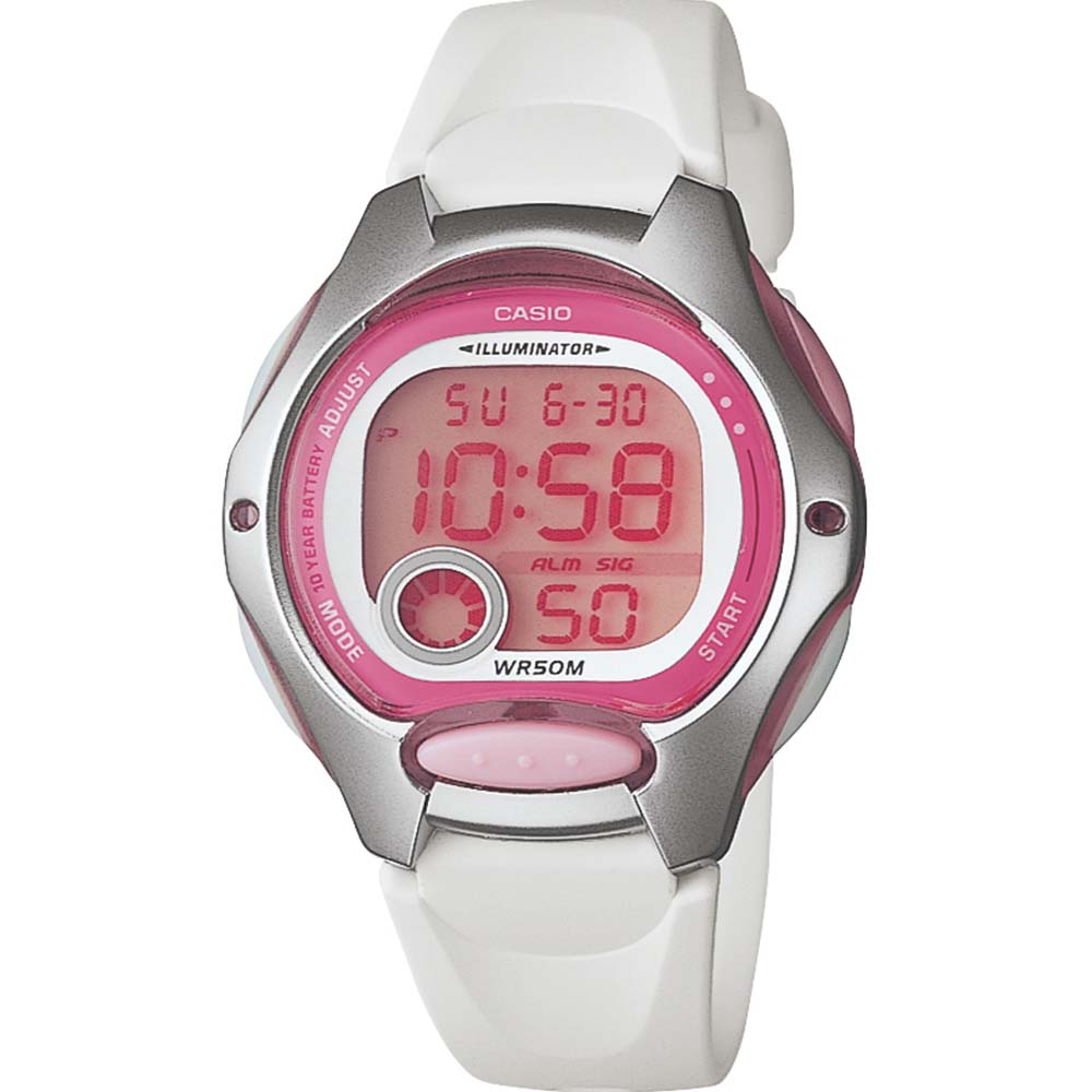 Casio LW200-7A White Youth Digital Watch