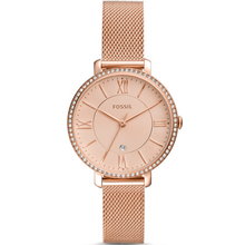 Load image into Gallery viewer, Fossil Jacqueline ES4628 Rose Gold Stainless Steel Womens Watch