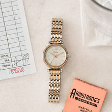 Load image into Gallery viewer, Fossil Carlie Mini ES4649 Two-Tone Stainless Steel Womens Watch
