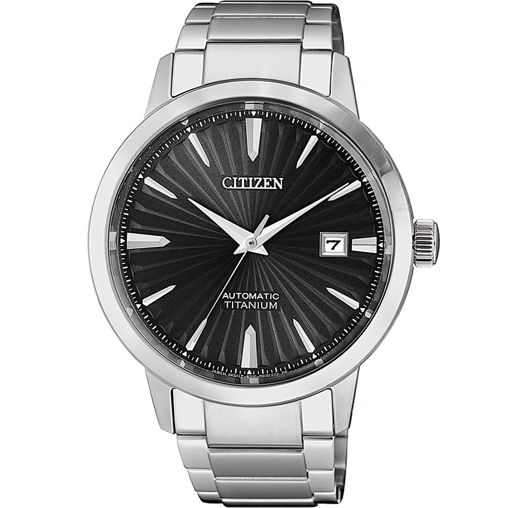 Citizen Super Titanium NJ2180-89H Silver Titanium Mens Watch