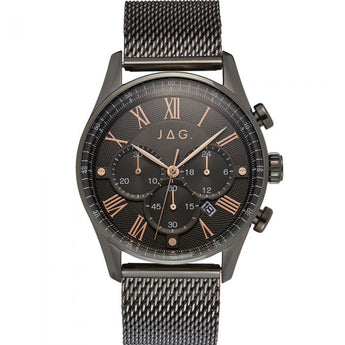 Jag Lachlan J2276A Black Stainless Steel Mens Watch