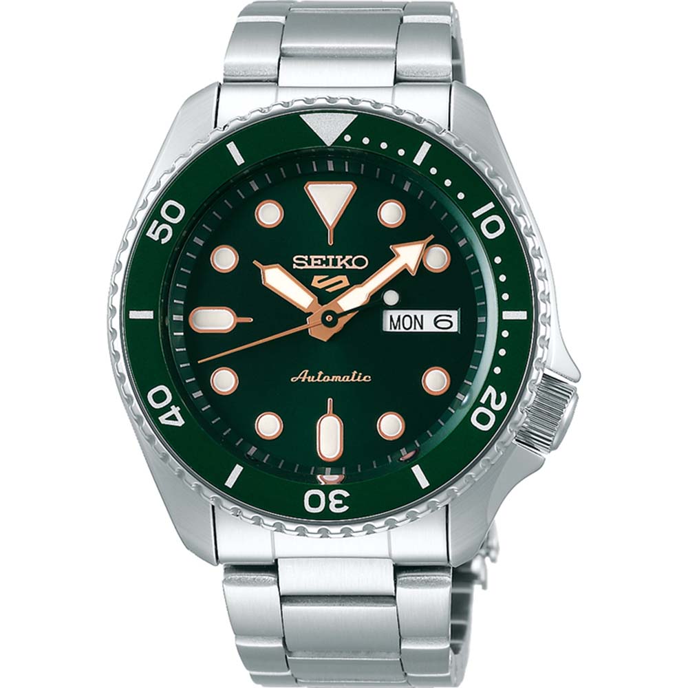 Seiko 5 SRPD63K Automatic Stainless Steel Mens Watch