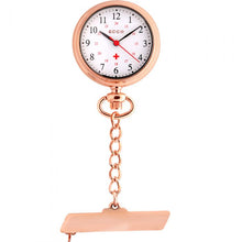 Load image into Gallery viewer, Ellis &amp; Co Rose Gold Tone Nurses FOB Watch