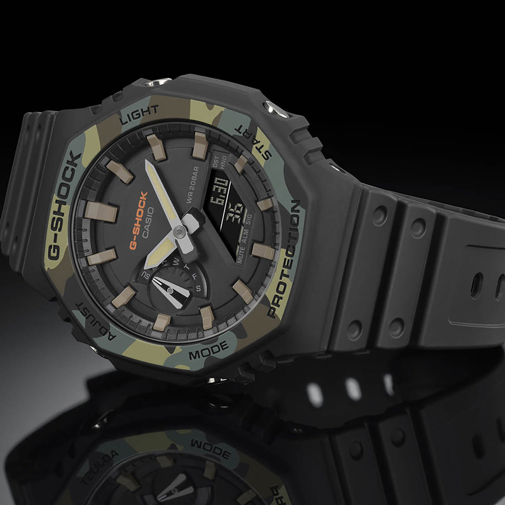 Casio G-Shock Carbon Core Guard GA2100SU-1ADR 'CasiOak' Mens Watch