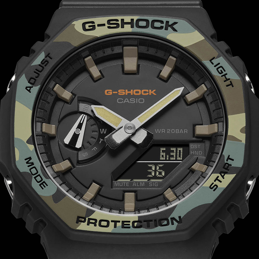 Casio G-Shock Carbon Core Guard GA2100SU-1ADR 'CasiOak' Mens Watch