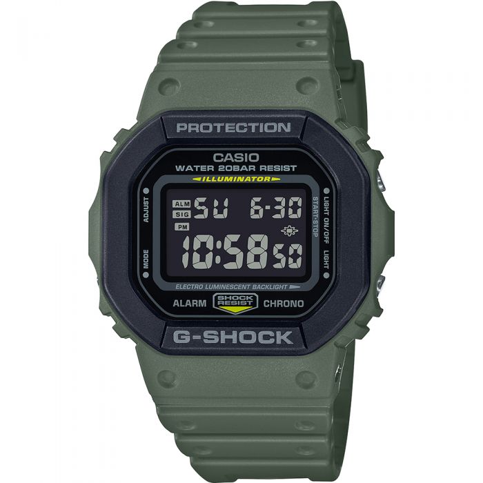 G-Shock DW5610SU-3D Green Digital Watch