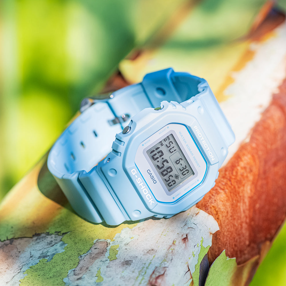 Casio G-Shock DW5600SC-2D Blue Digital Youth Watch