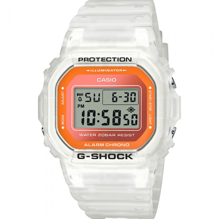 Casio G-Shock DW5600LS-7D Orange White Watch