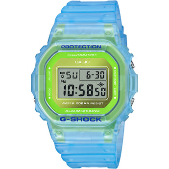 Casio G-Shock DW5600LS-2D Semi - Transparent Blue Green Watch