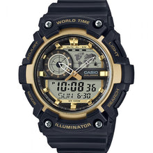 Load image into Gallery viewer, Casio AEQ200W-9A Digital Analogue Black Resin Mens