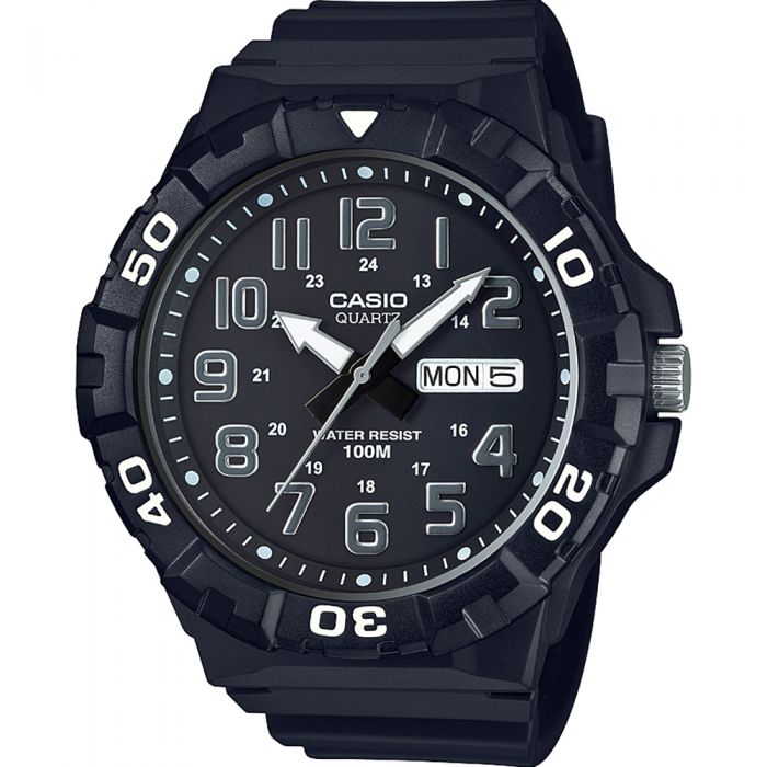 Casio MRW210H-1A Black Resin Mens Watch