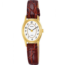 Load image into Gallery viewer, Pulsar PPGD78X Brown Leather Womens Watch