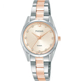 Pulsar PH8505X Swarovski Crystral WR100 Womans Watch