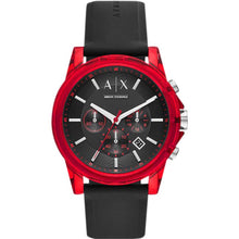 Load image into Gallery viewer, AX1338 AX Outer Banks Silicone Red Watch
