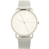 Colton James Eclipse Classic White Dial Silver Womans Watch