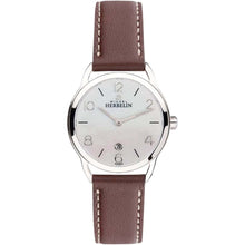 Load image into Gallery viewer, Michel Herbelin Equinoxe 16977/19MA Brown Leather Ladies Watch