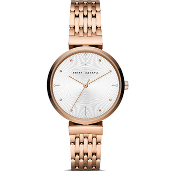 Armani Exchange AX5901 Zoe ROse 30 Metres Water Resistant Ladies Watch