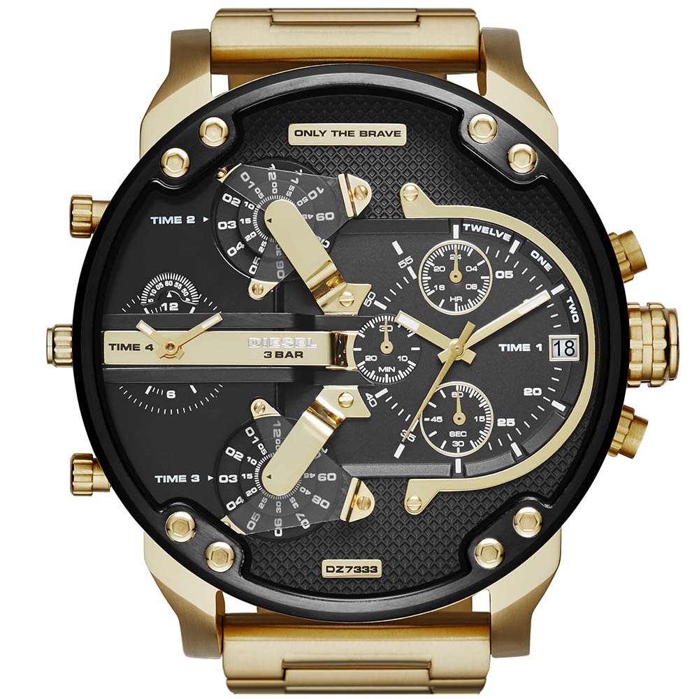 Diesel Mr Daddy 2.0 DZ7333  Mens Gold Watch