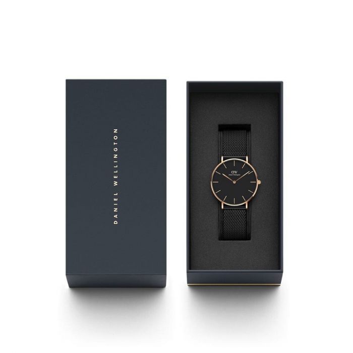 Daniel Wellington Petite Ashfield DW00100307 Black Ladies Watch