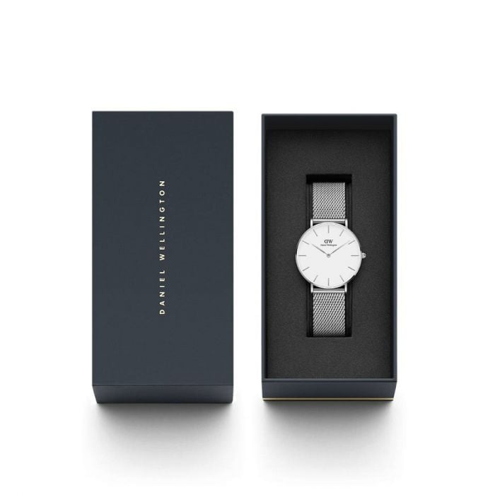 Daniel Wellington Petite Sterling DW00100306 Silver Ladies Watch