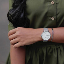 Load image into Gallery viewer, Daniel Wellington Petite Sterling DW00100306 Silver Ladies Watch